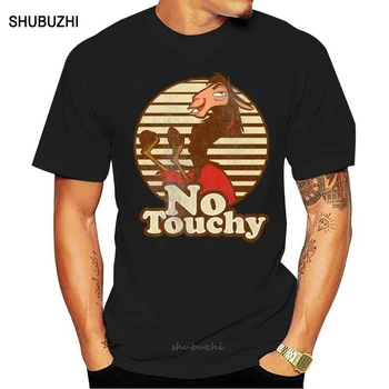 Забавная мужская футболка, женская новинка, футболка Emperor New Groove, футболка Kuzco Llama No Touchy