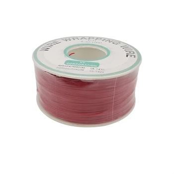 250-метровый красный кабель для пайки печатных плат 30 AWG, обмотка проводов, изоляция линии OK, электронный провод для тестирования материнской платы